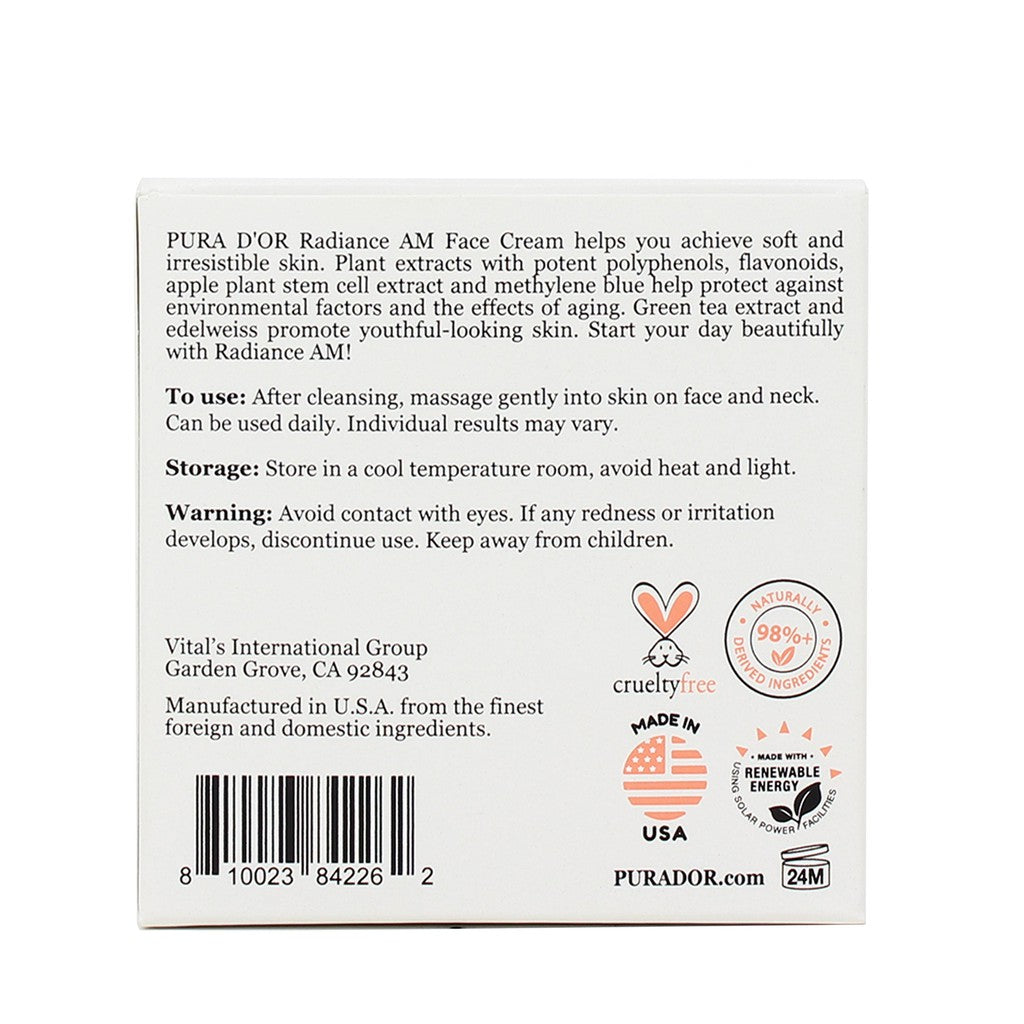 Radiance AM Face Cream 1.7 oz