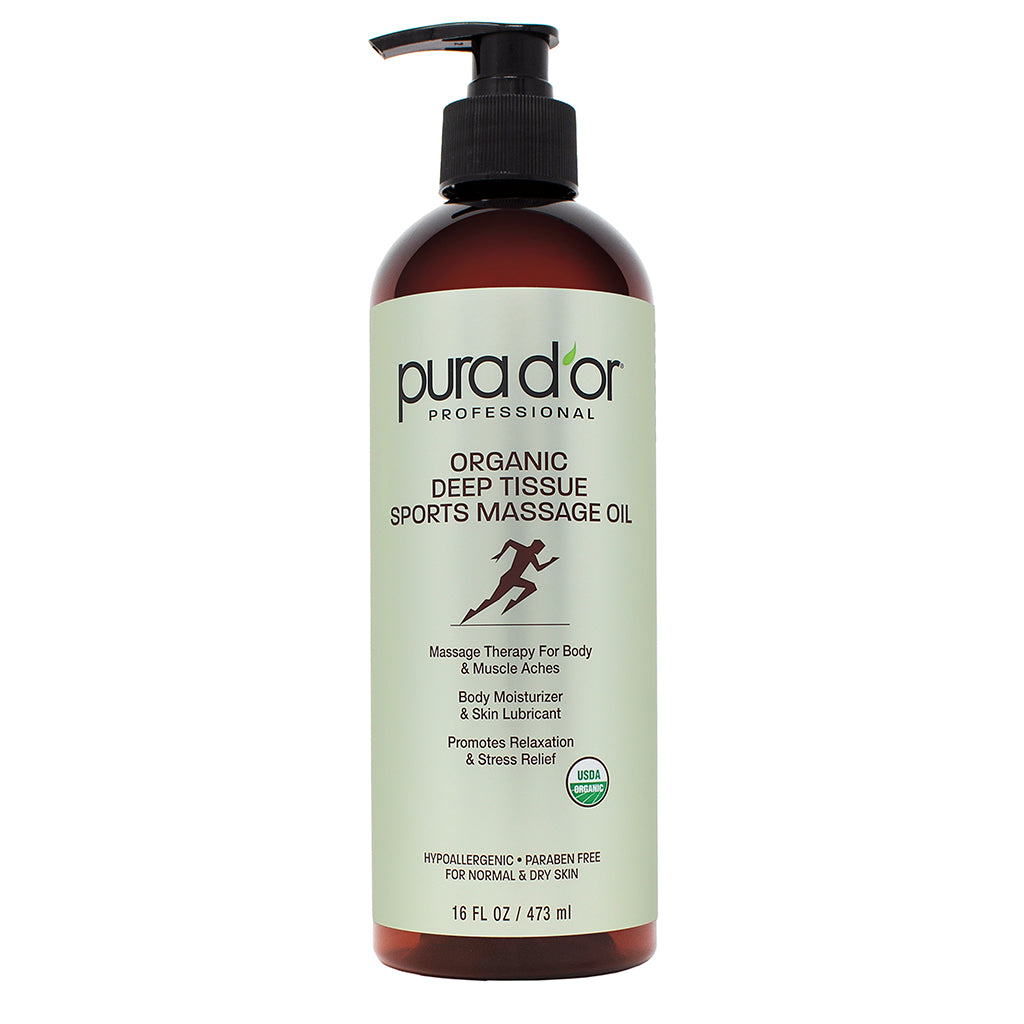 Organic Deep Tissue Sports Massage Oil