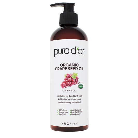 Organic Grapeseed Oil 16 oz