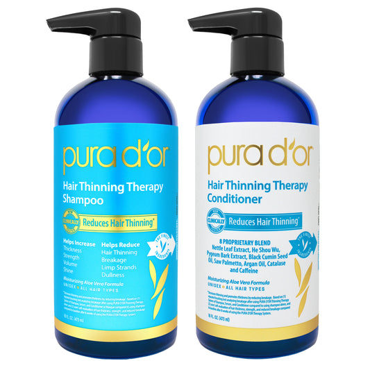 Hair Thinning Shampoo Therapy Shampoo and Conditioner Original Scent