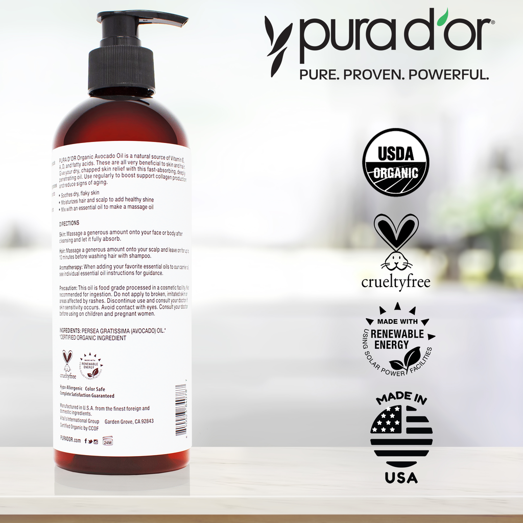 Organic Avocado Oil 16 oz