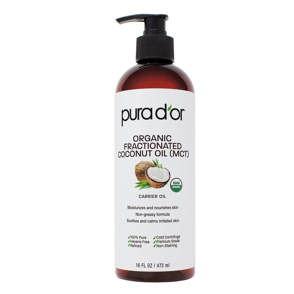 Organic Fractionated Coconut Oil 16 oz