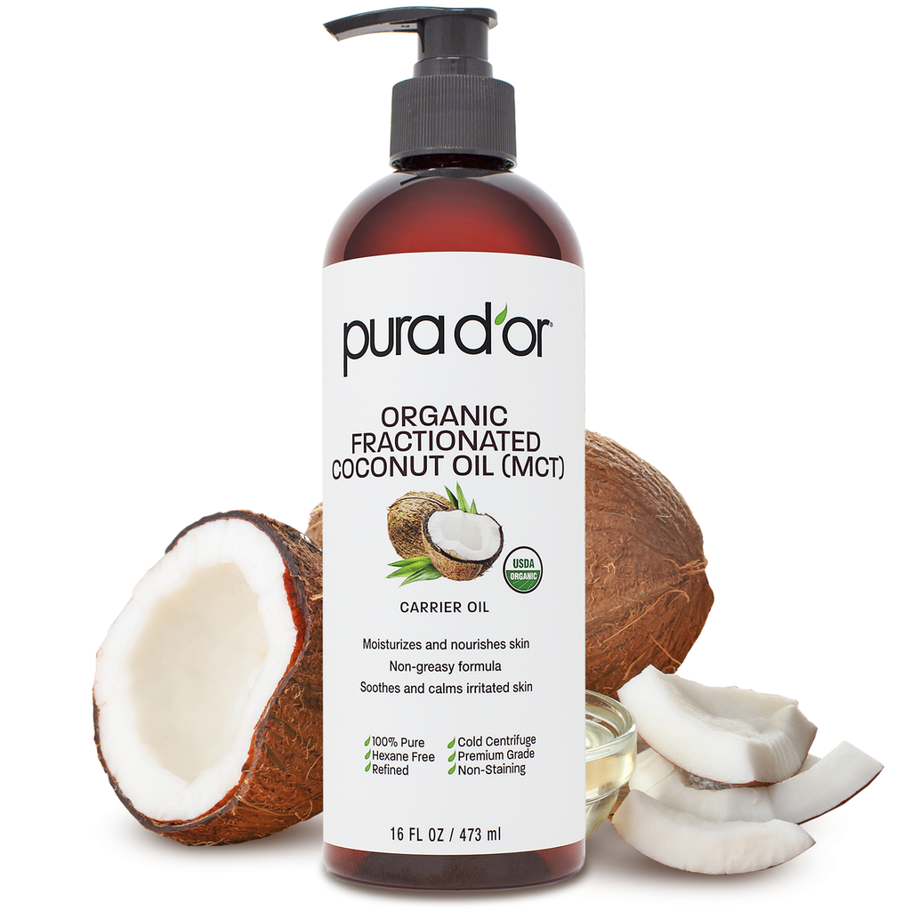 Organic Fractionated Coconut Oil 16 oz