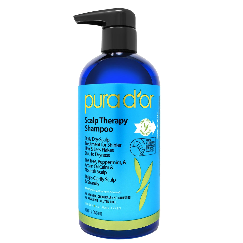 Scalp Therapy Shampoo 16 oz Aloe Vera Formula