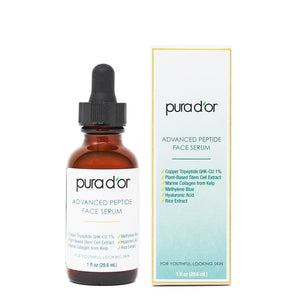 Advanced Peptide Face Serum 1 oz – PURA D'OR