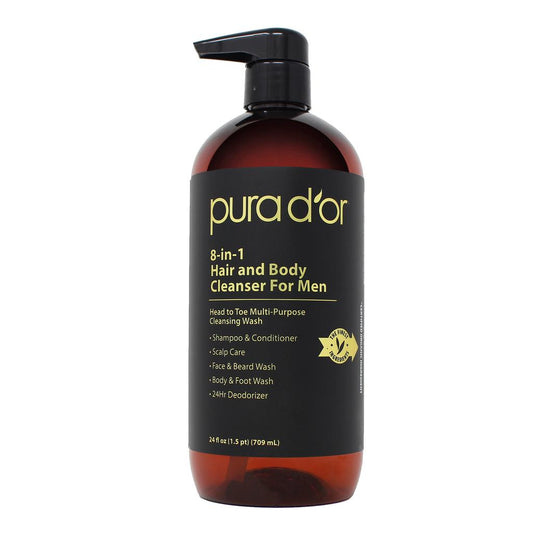 8-in-1 Hair and Body Cleanser For Men 24oz
