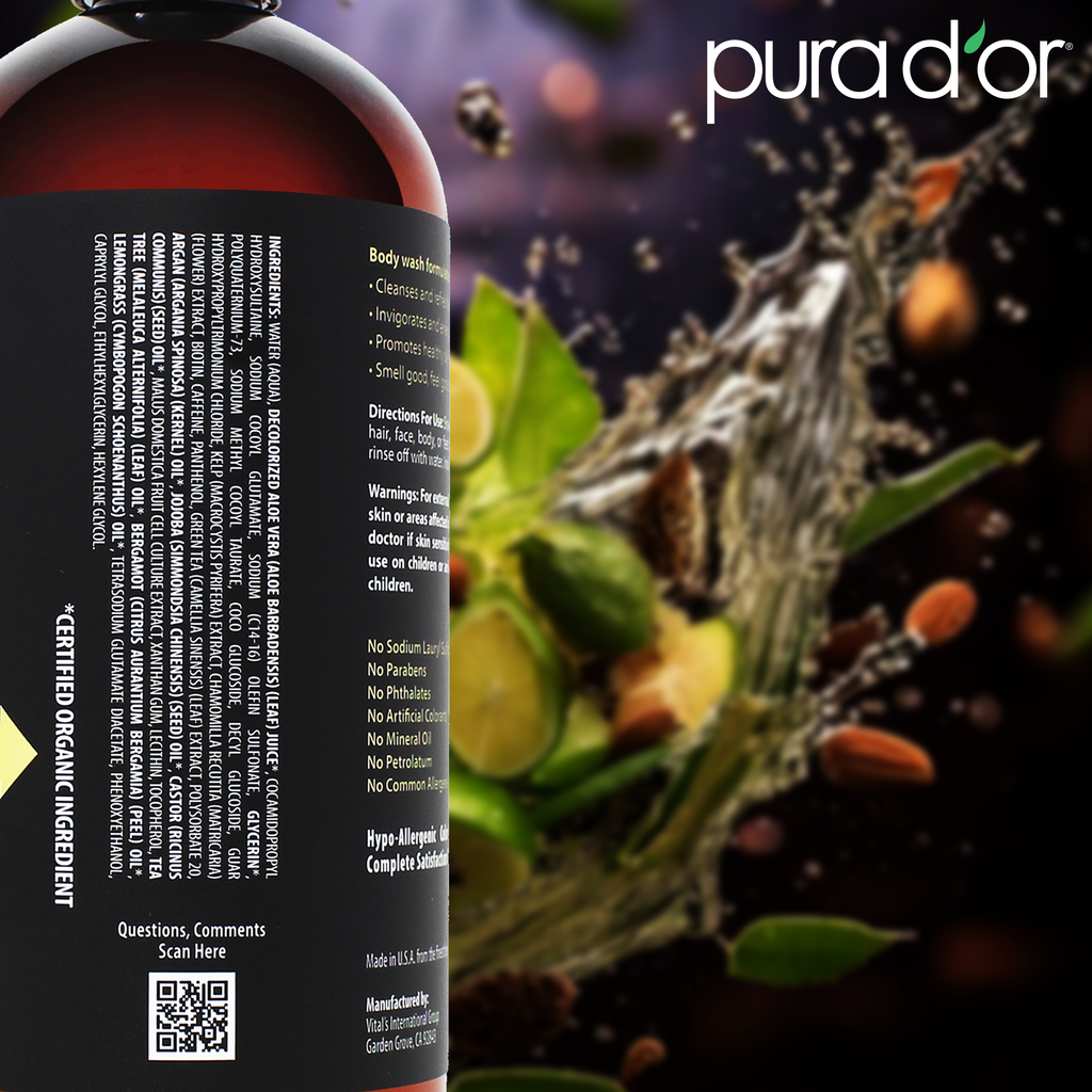 8-in-1 Hair and Body Cleanser For Men 24oz