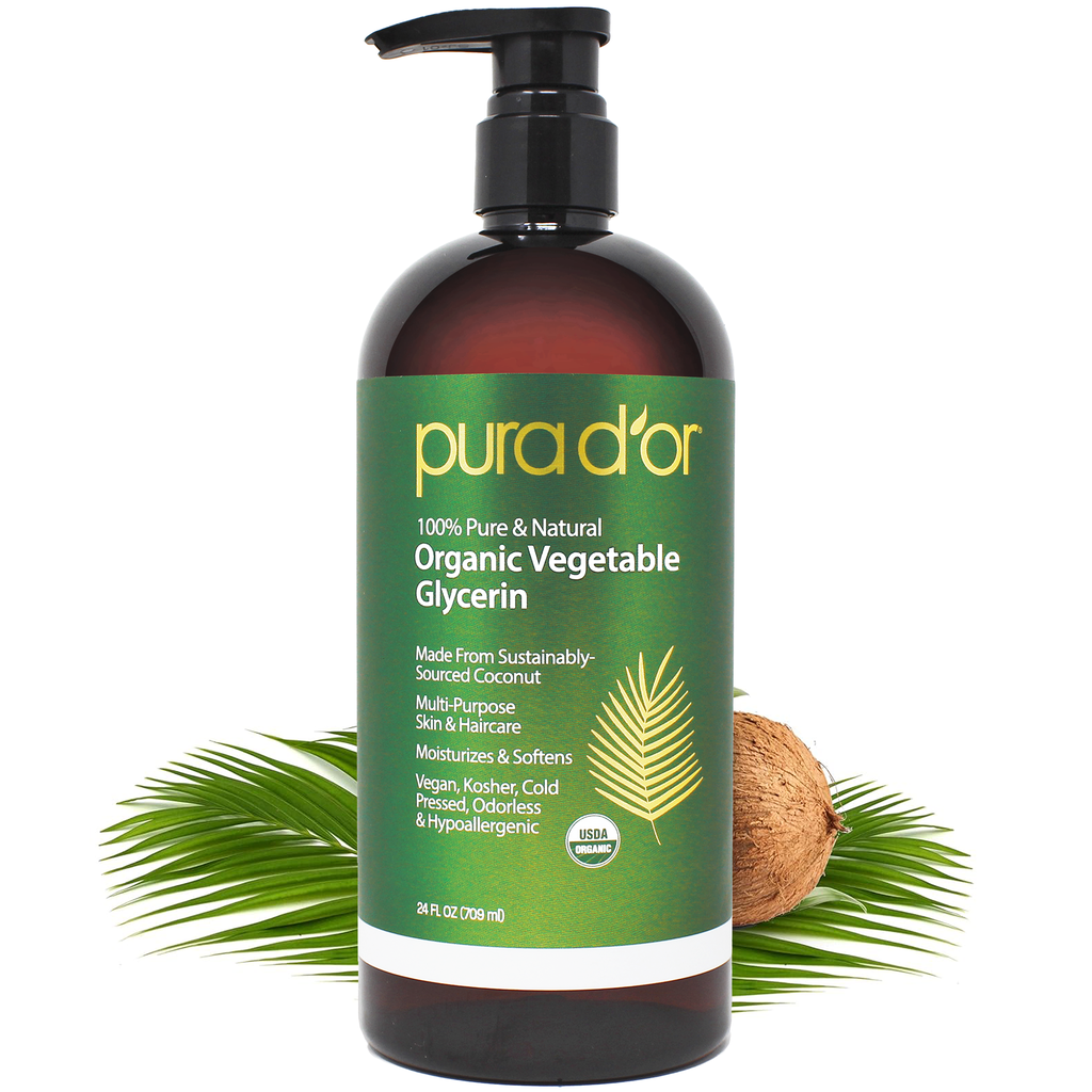 100% Pure Premium Grade Organic Vegetable Glycerin 24 oz