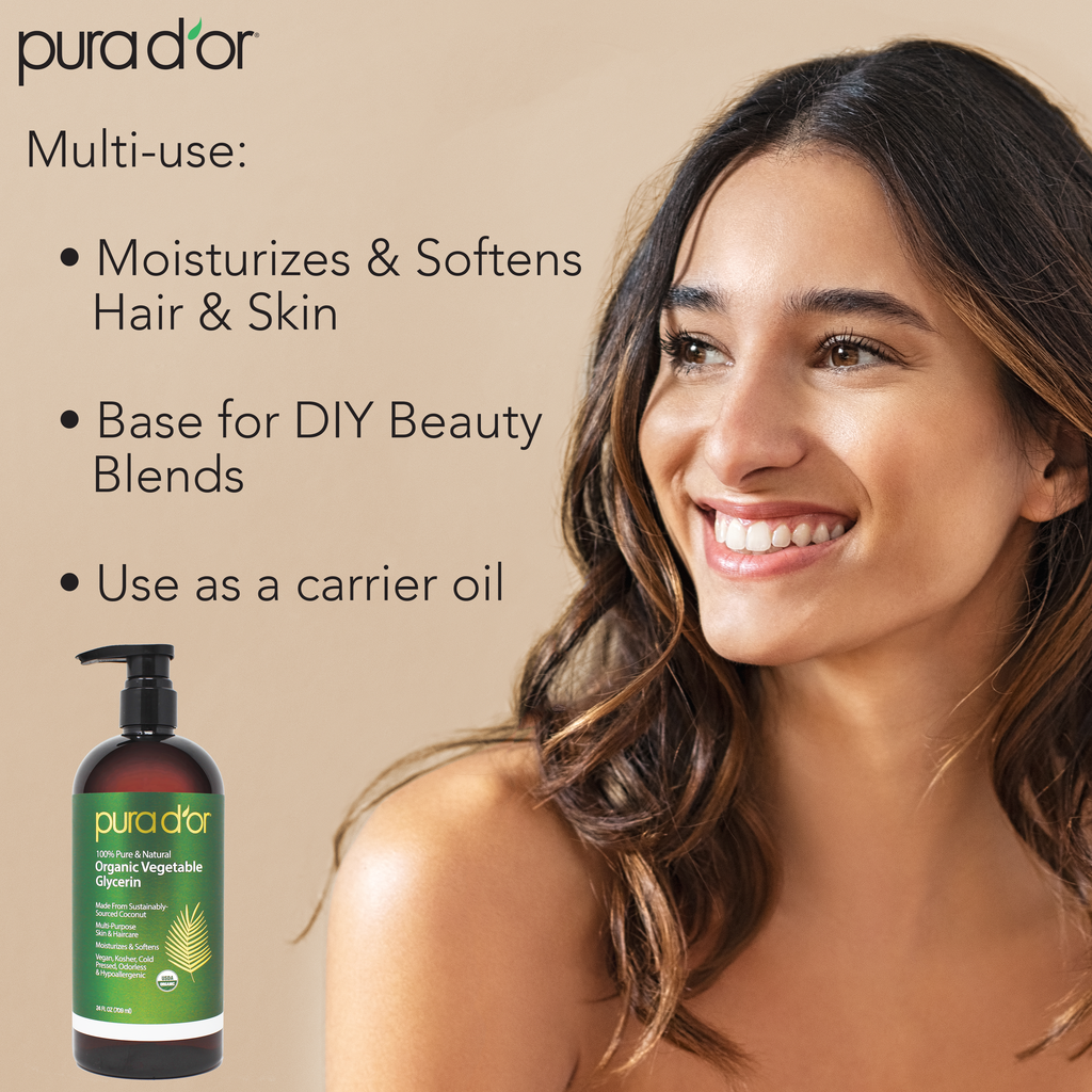 100% Pure Premium Grade Organic Vegetable Glycerin 24 oz