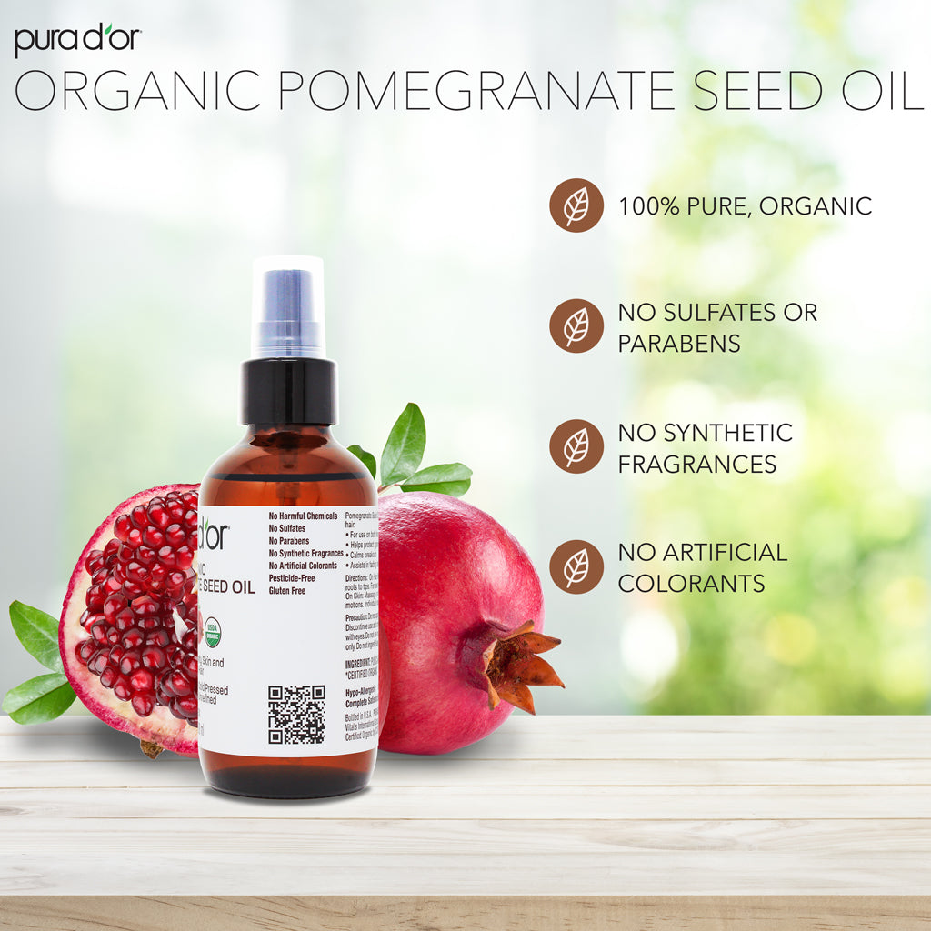 Organic Pomegranate Oil 4 oz