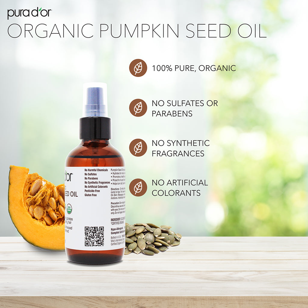 Organic Pumpkin Seed Oil 4 oz