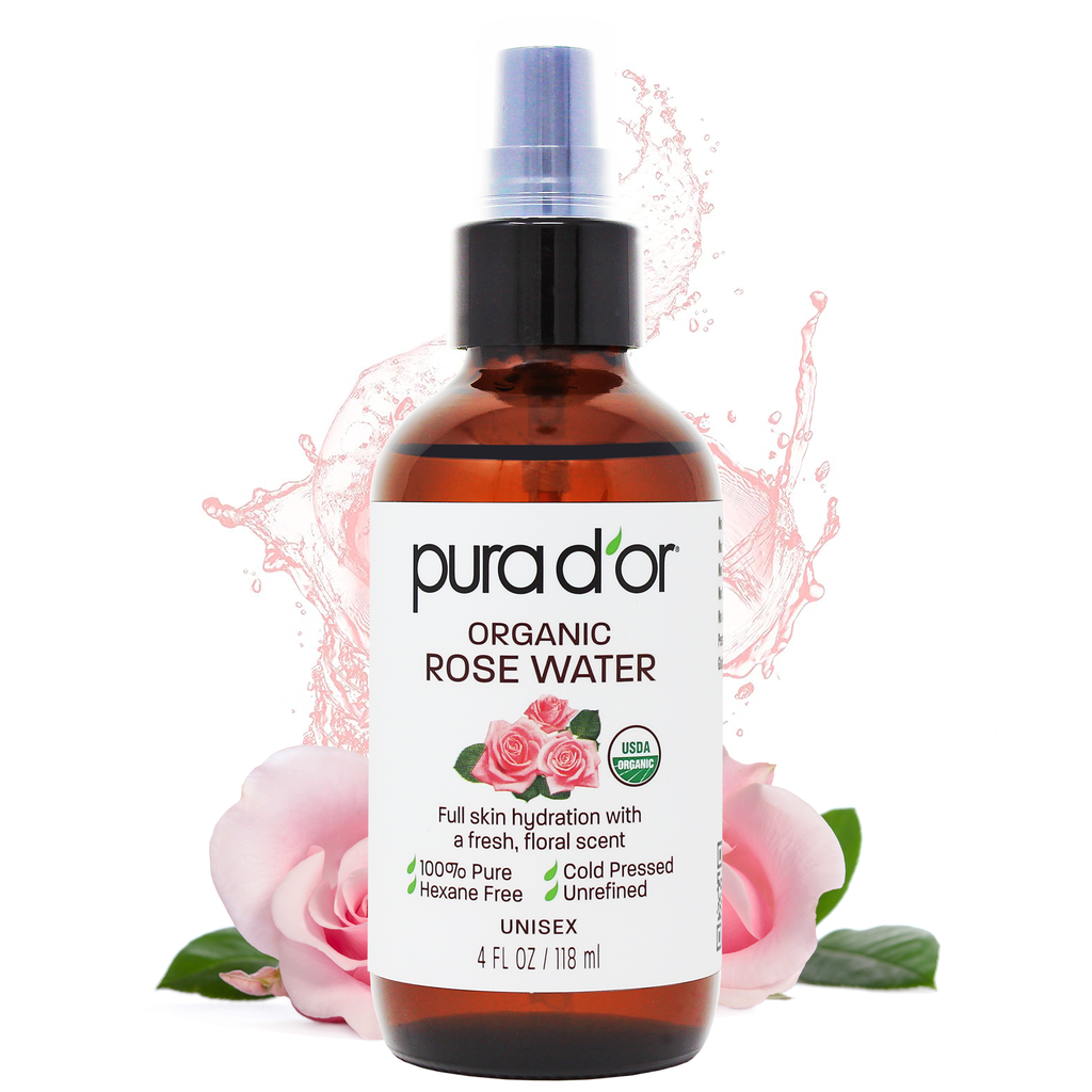 Organic Rose Water Toner 4 oz