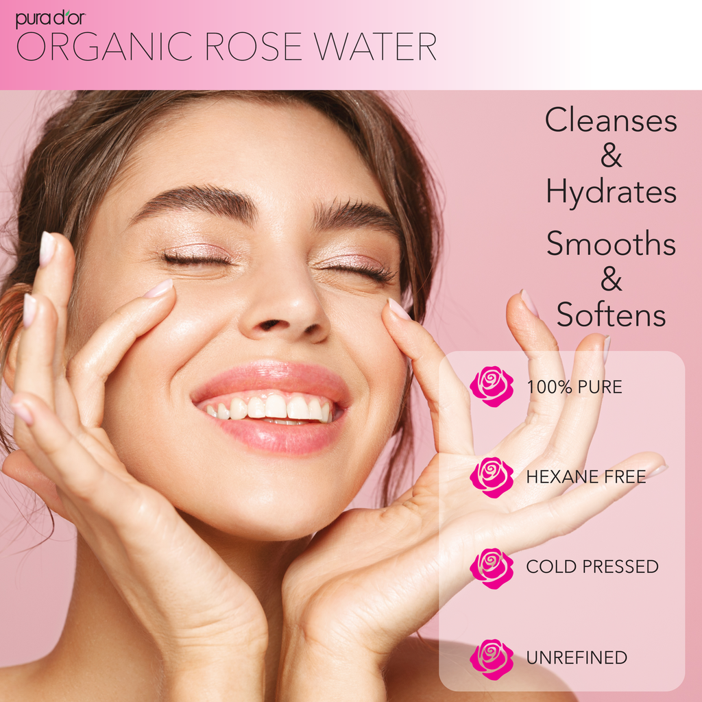 Organic Rose Water Toner 4 oz