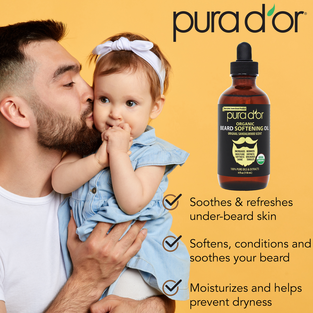 Organic Beard Softening Oil 4oz