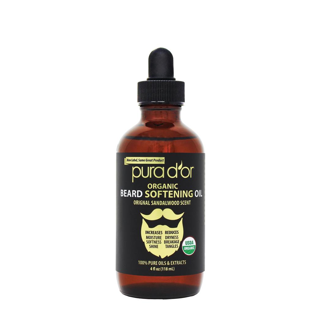 Organic Beard Softening Oil 4oz
