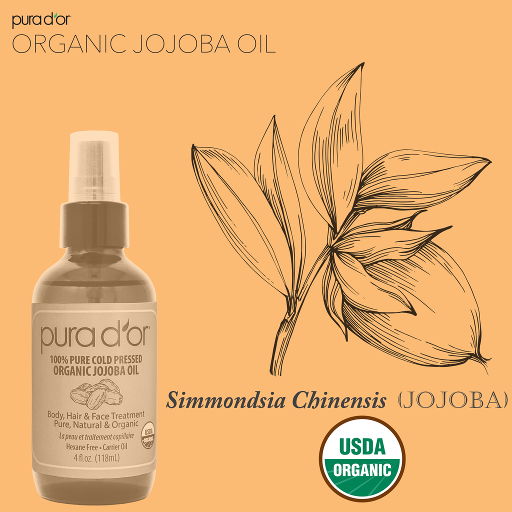 Organic Jojoba Oil - 100% Pure and Natural 4 oz