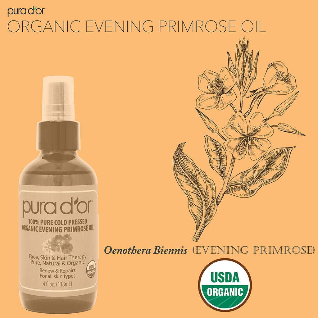 Organic Evening Primrose Oil 4 oz