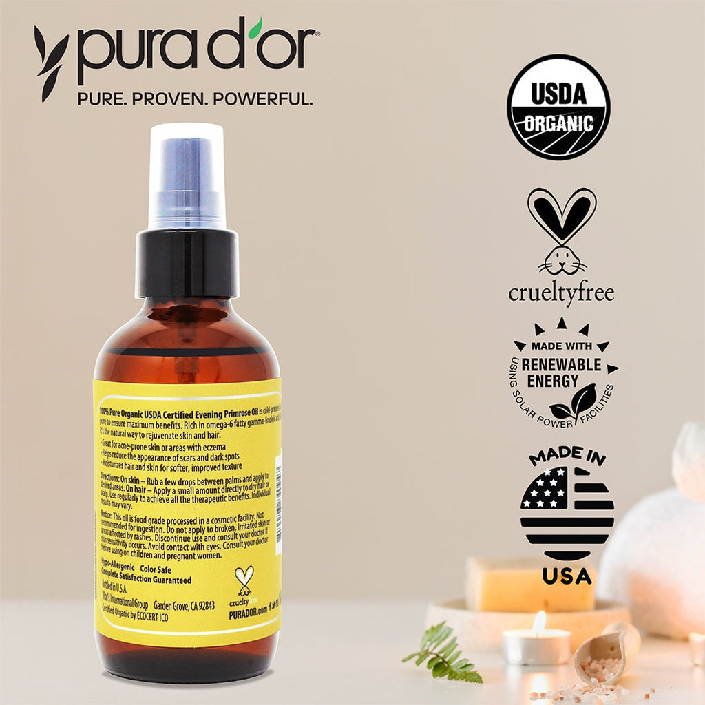 Organic Evening Primrose Oil 4 oz
