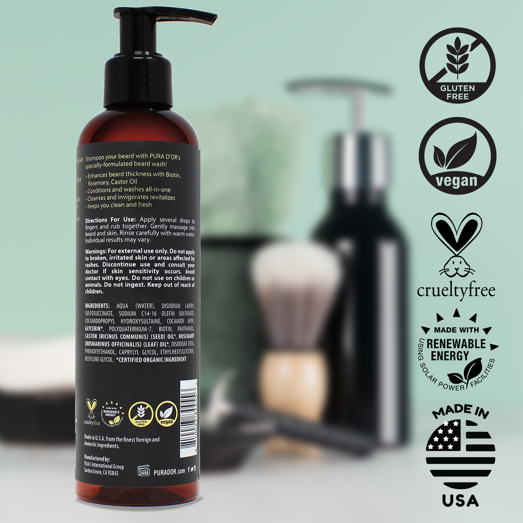 Beard Thickening Wash 8oz