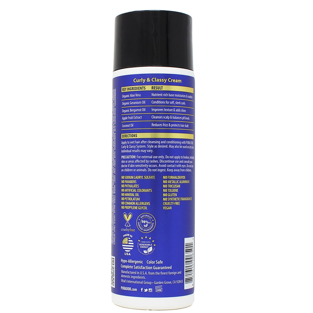 Curly & Classy Shampoo, Conditioner and Cream Set