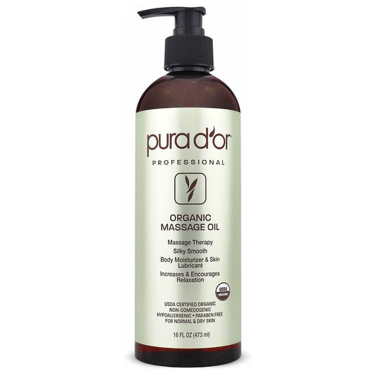 Organic Massage Oil 16 oz
