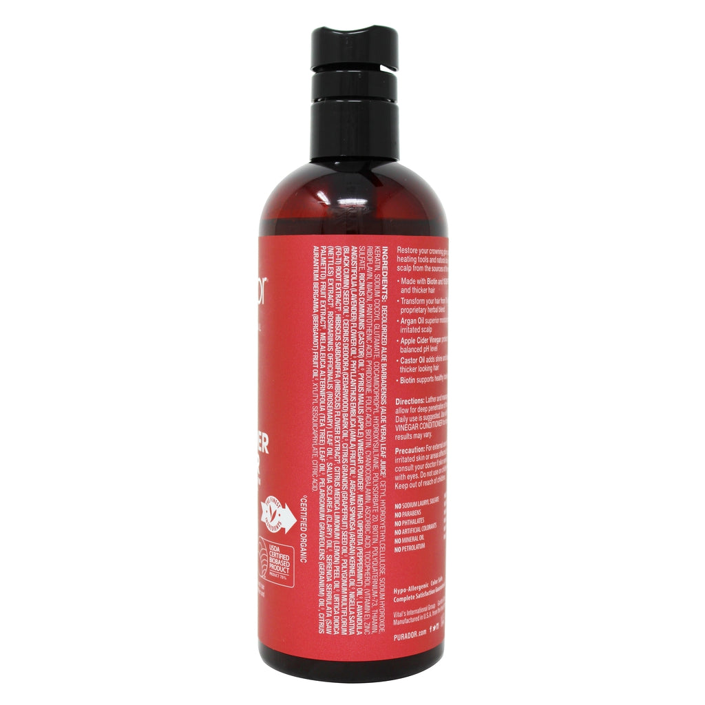 Apple Cider Vinegar Thin2Thick Shampoo 16 oz