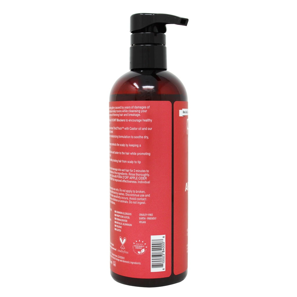 Apple Cider Vinegar Thin2Thick Shampoo 16 oz