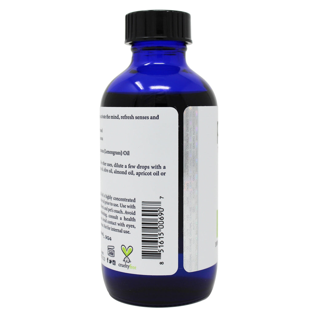 Lemongrass Essential Oil - USDA Organic, 100% Pure, Natural, Therapeutic Grade 4 oz
