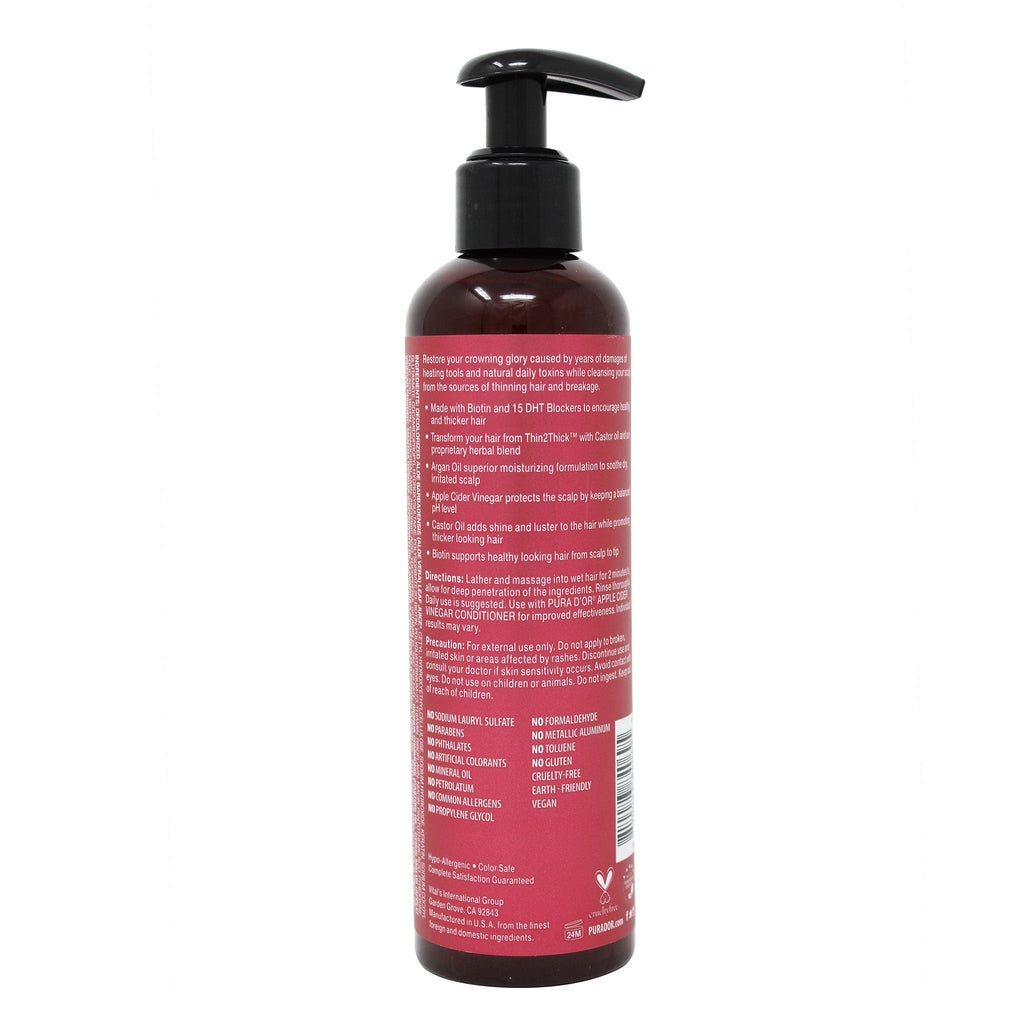 Apple Cider Vinegar Thin2Thick Shampoo 8oz