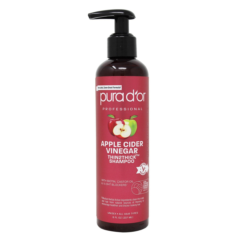 Apple Cider Vinegar Thin2Thick Shampoo 8 oz