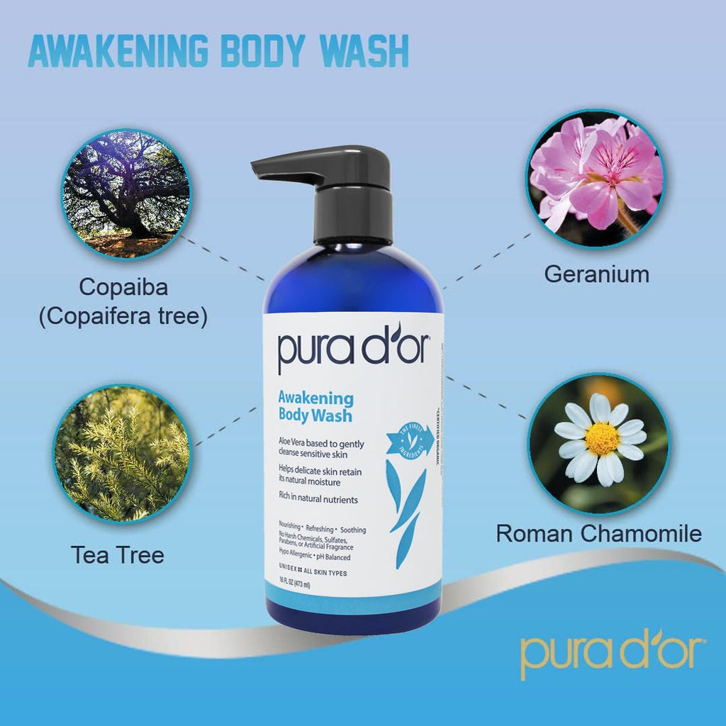 Awakening Body Wash 16 oz