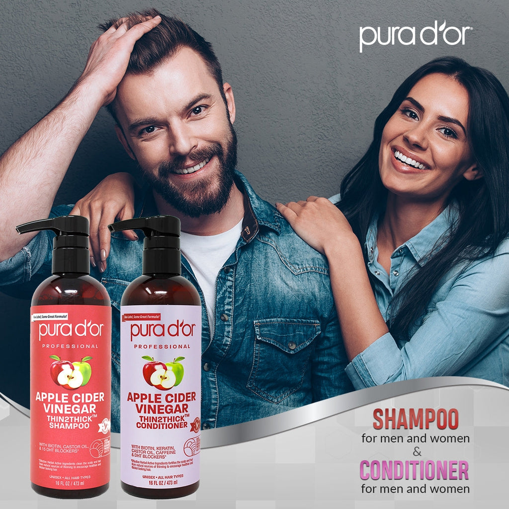 Apple Cider Vinegar Thin2Thick Shampoo 16oz