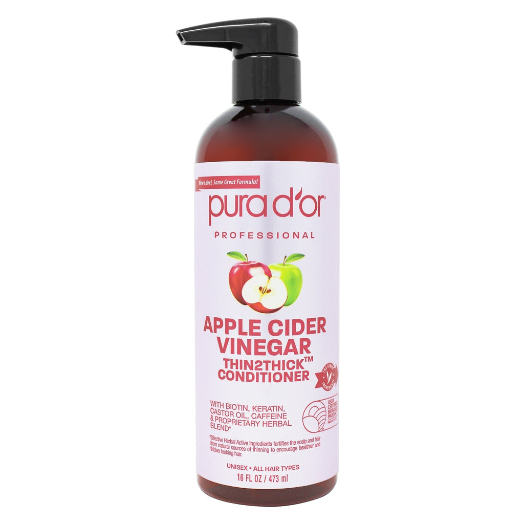 Apple Cider Vinegar Thin2Thick Shampoo and Conditioner Set 16 oz