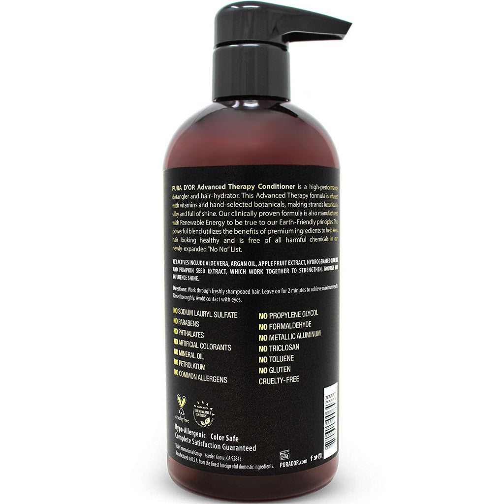 Advanced Therapy Shampoo and Conditioner Set 16 oz