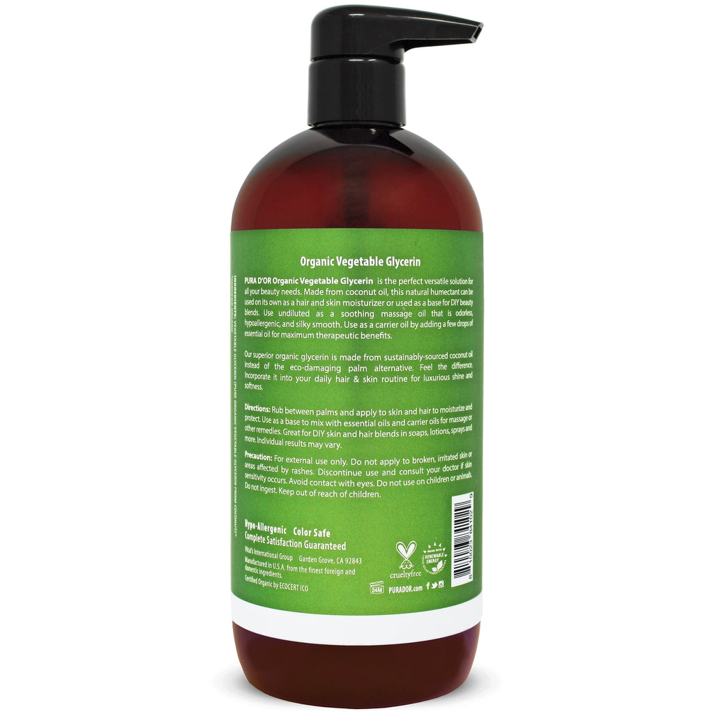 Organic Vegetable Glycerin 24 oz