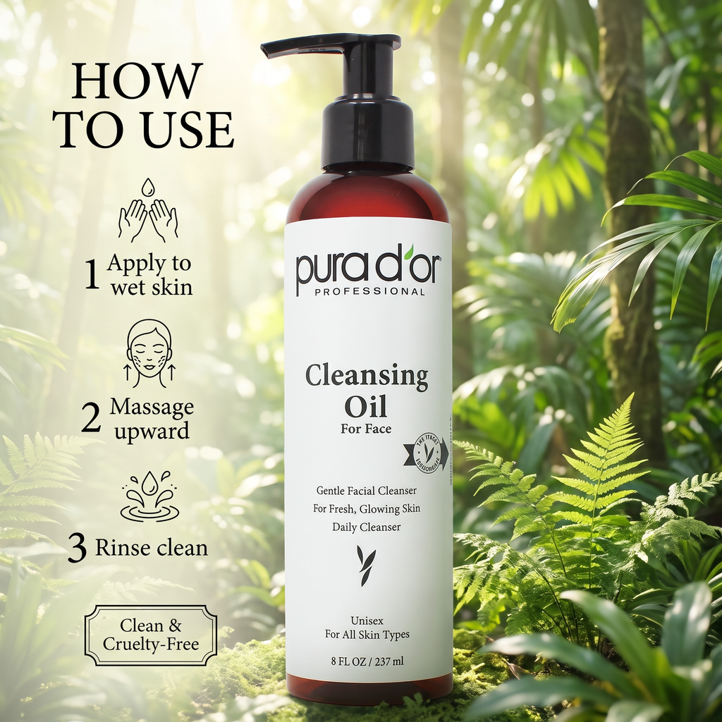 Cleansing Oil 8 oz – PURA D'OR