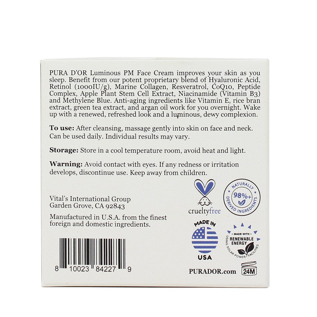 Luminous PM Face Cream 1.7 oz