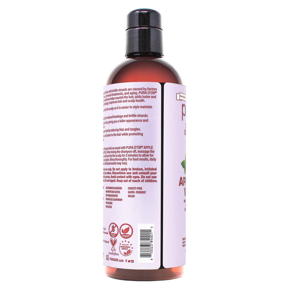Apple Cider Vinegar Thin2Thick Shampoo and Conditioner Set 16oz