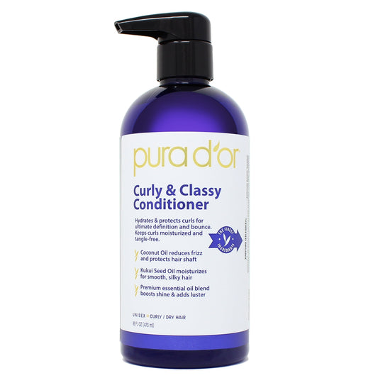 Curly & Classy Organic Hair Conditioner 16 oz