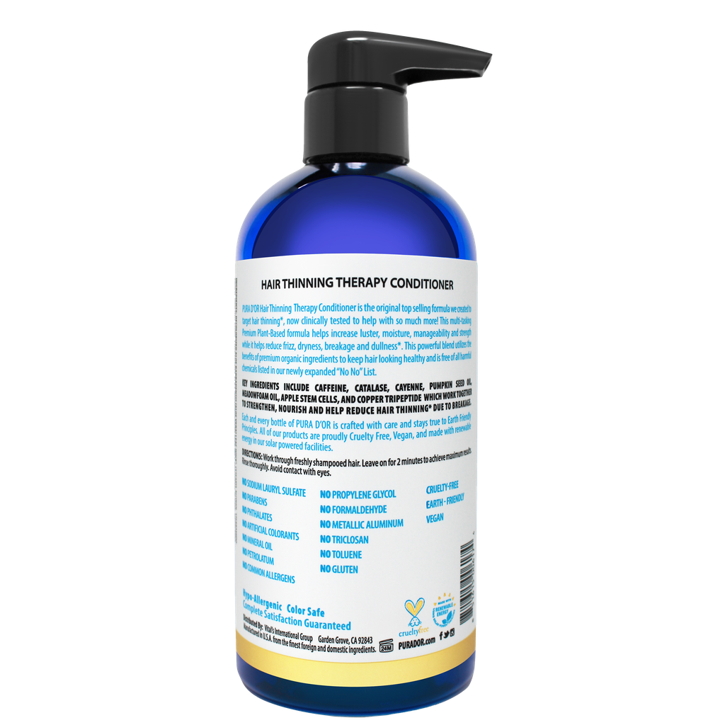 PURA D’OR Hair Thinning Therapy Conditioner 16 oz