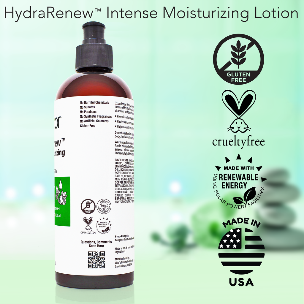 HydraRenew Intense Moisturizing Lotion 16 oz. – PURA D'OR