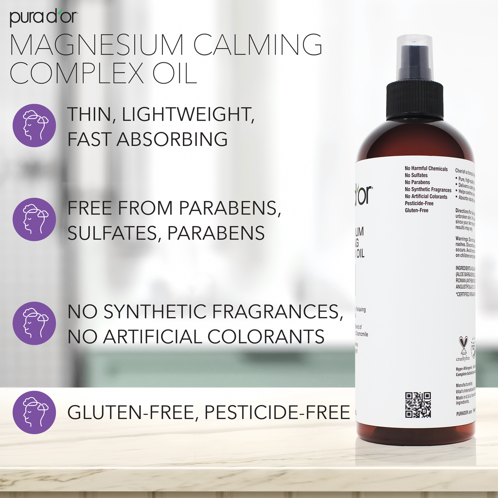 Magnesium Calming Complex Oil 16oz