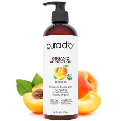 Organic Apricot Oil 16 oz