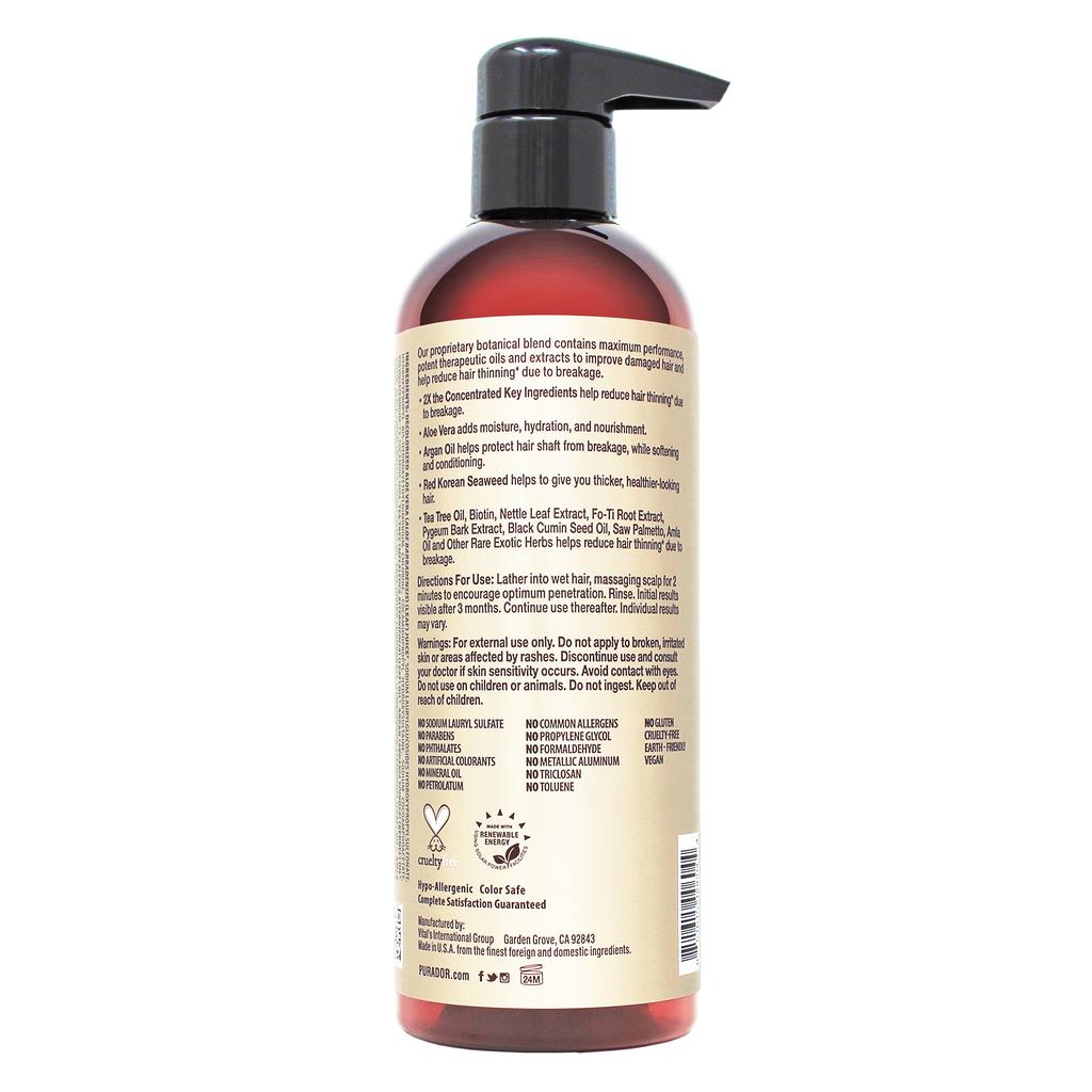 Clinically Formulated Biotin Shampoo 16oz – PURA D'OR