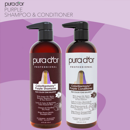 ColorHarmony Purple Shampoo and Conditioner Set 16 oz