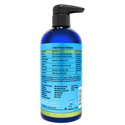 Scalp Therapy Shampoo 16oz Aloe Vera Formula