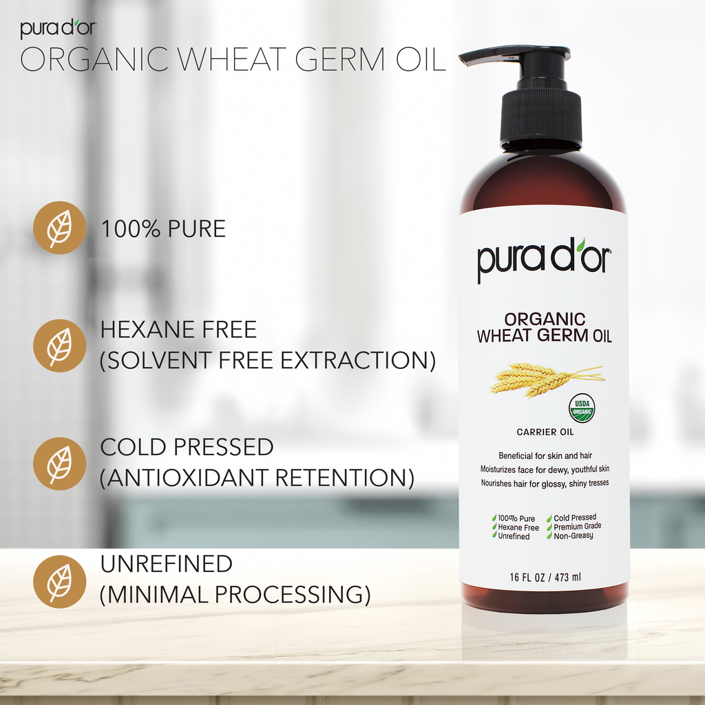 Organic Wheat Germ Oil 16oz