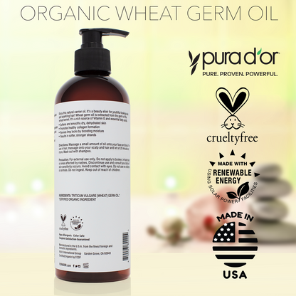 Organic Wheat Germ Oil 16oz