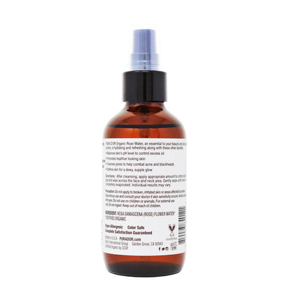 Organic Rose Water Toner 4 oz