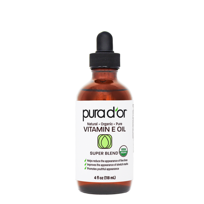 Certified Organic Vitamin E Oil 4 oz